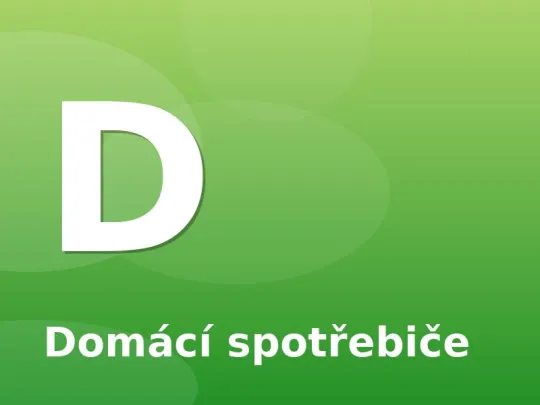 Domácí spotřebiče