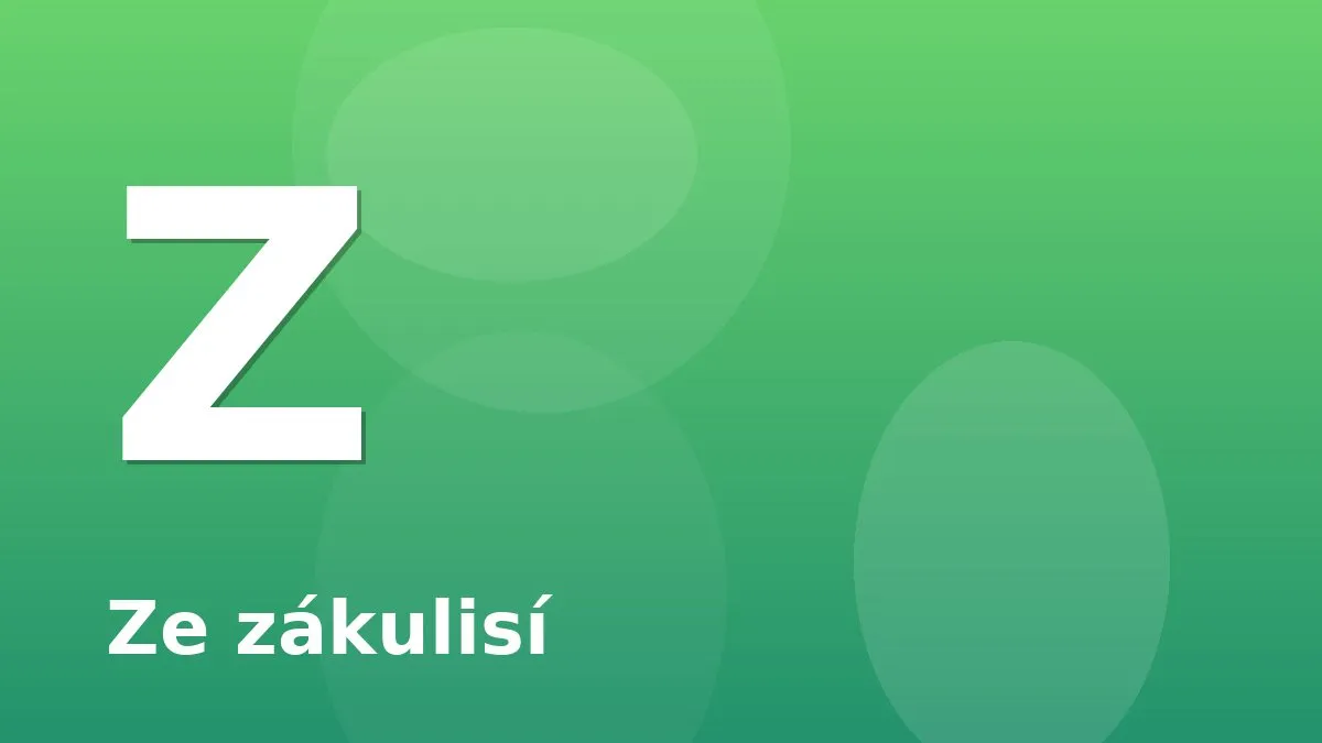 Ze zákulisí
